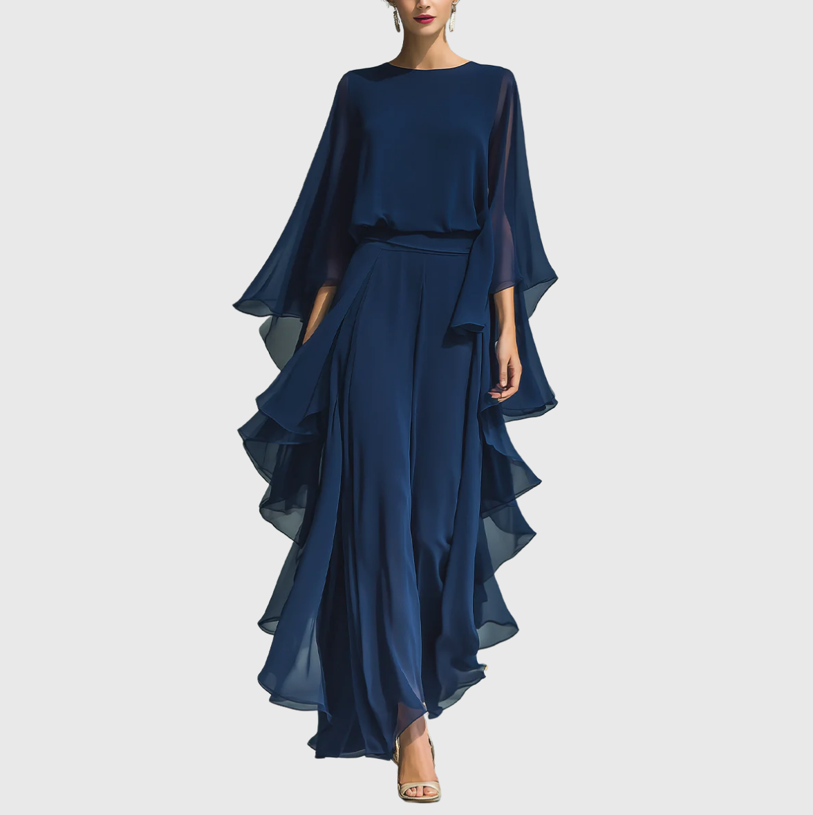 Aurelia | Elegante y fluido mono de noche