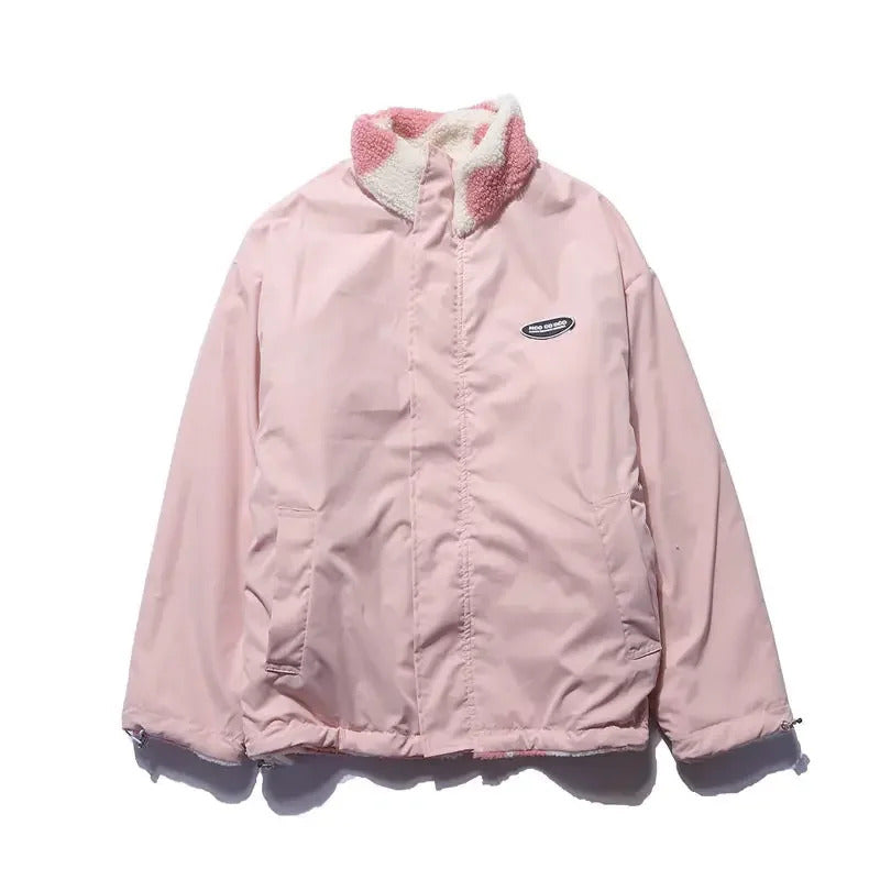Elsie | Reversible Jacket with Heart Pattern
