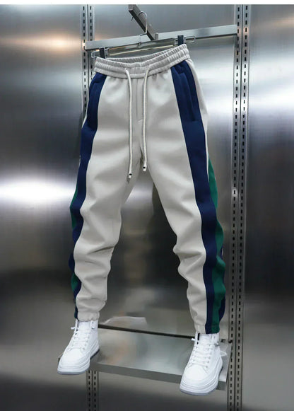 Laurent™ | Pantalones a Tensión con Rayas Contrapuestas
