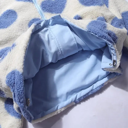 Elsie | Reversible Jacket with Heart Pattern