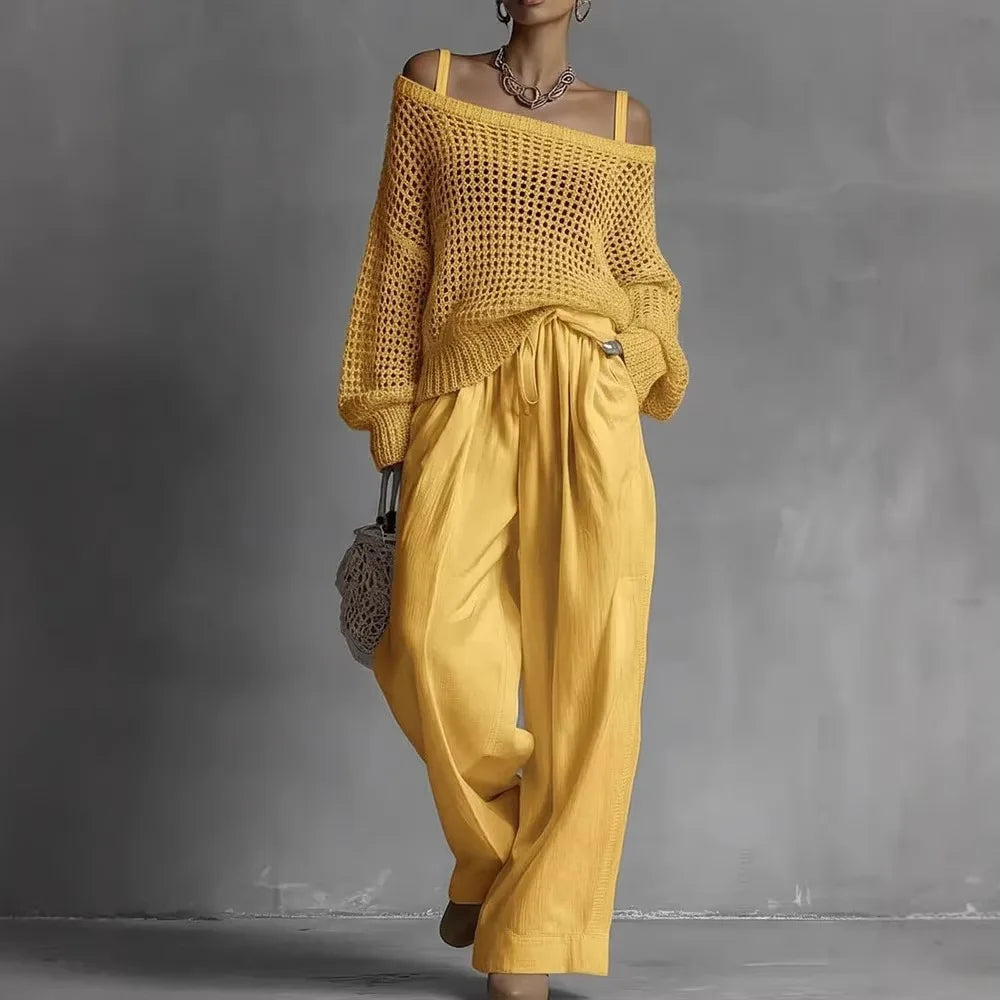 Claribel™ | Conjunto Elegante de Dos Piezas