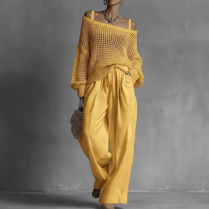 Claribel™ | Conjunto Elegante de Dos Piezas