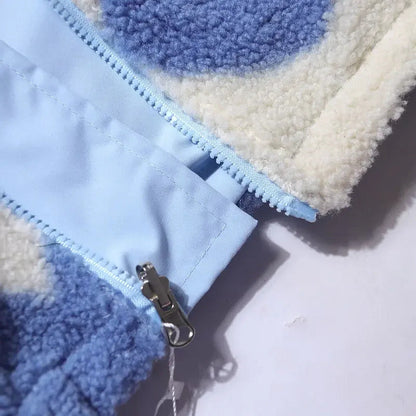 Elsie | Reversible Jacket with Heart Pattern