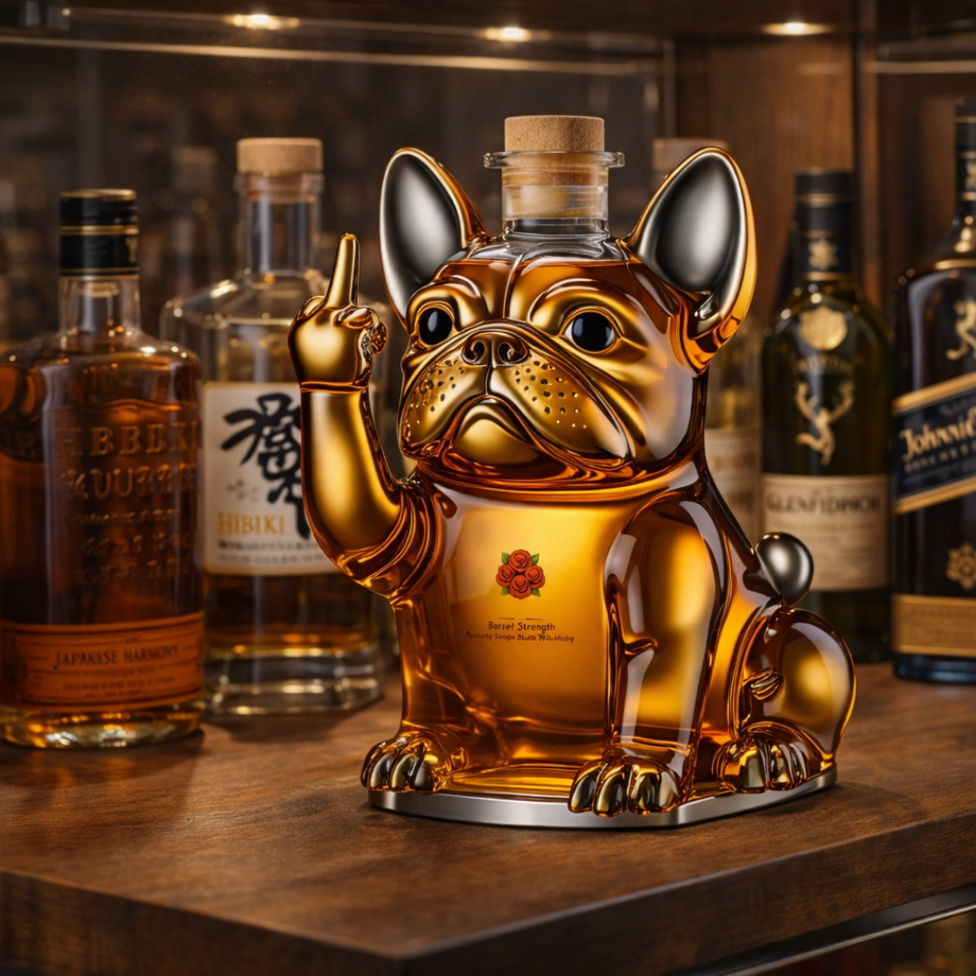 Botella de Whisky - Edición Perro