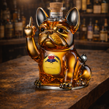 Botella de Whisky - Edición Perro
