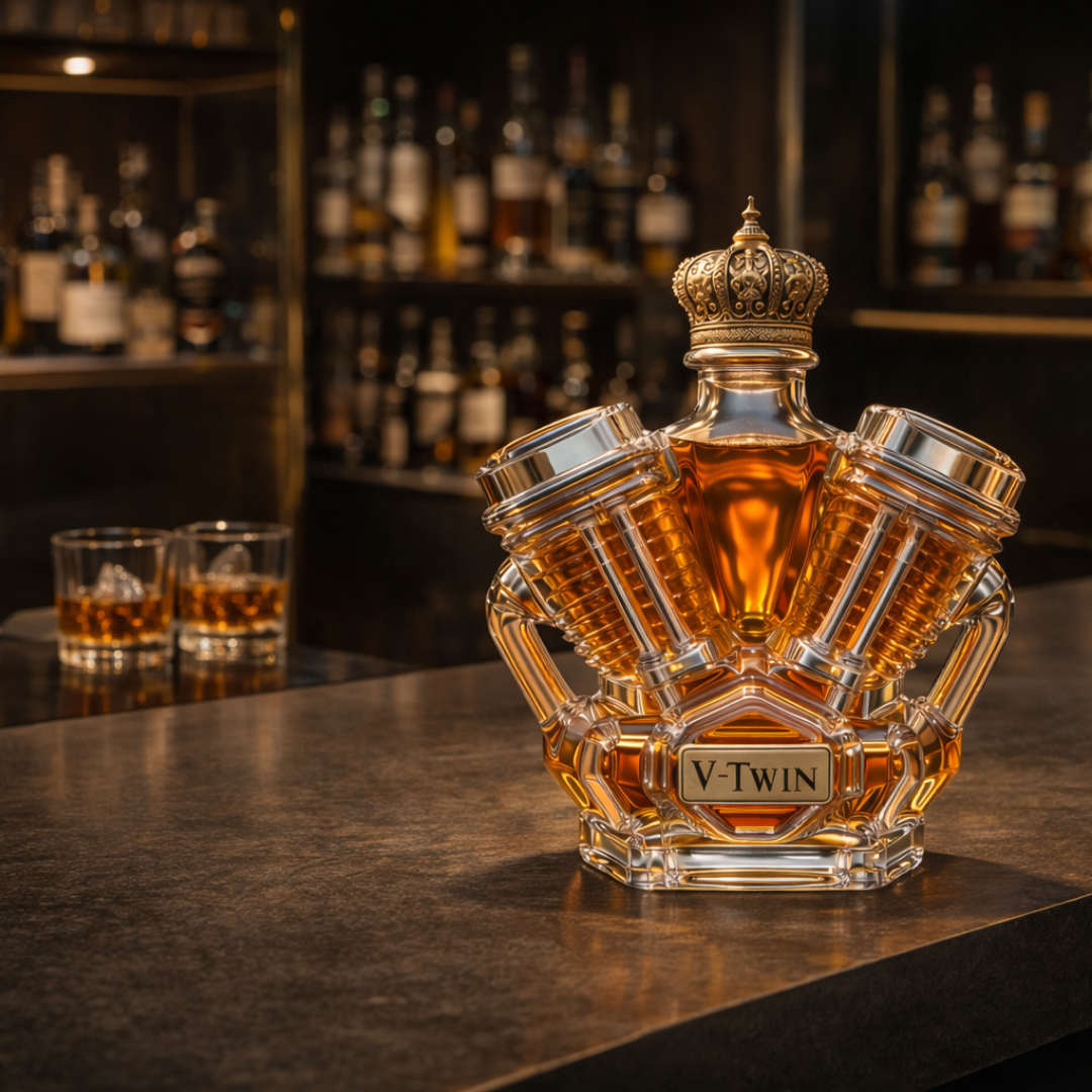 Frasco de Whisky - Edición V8