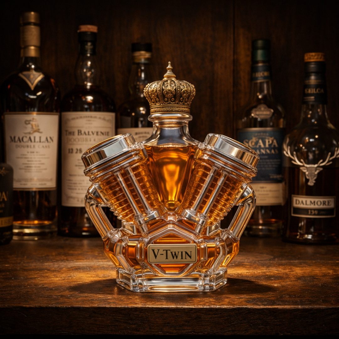 Frasco de Whisky - Edición V8