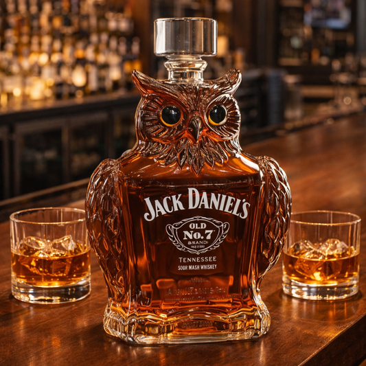 Botella de Whisky - Edición Búho