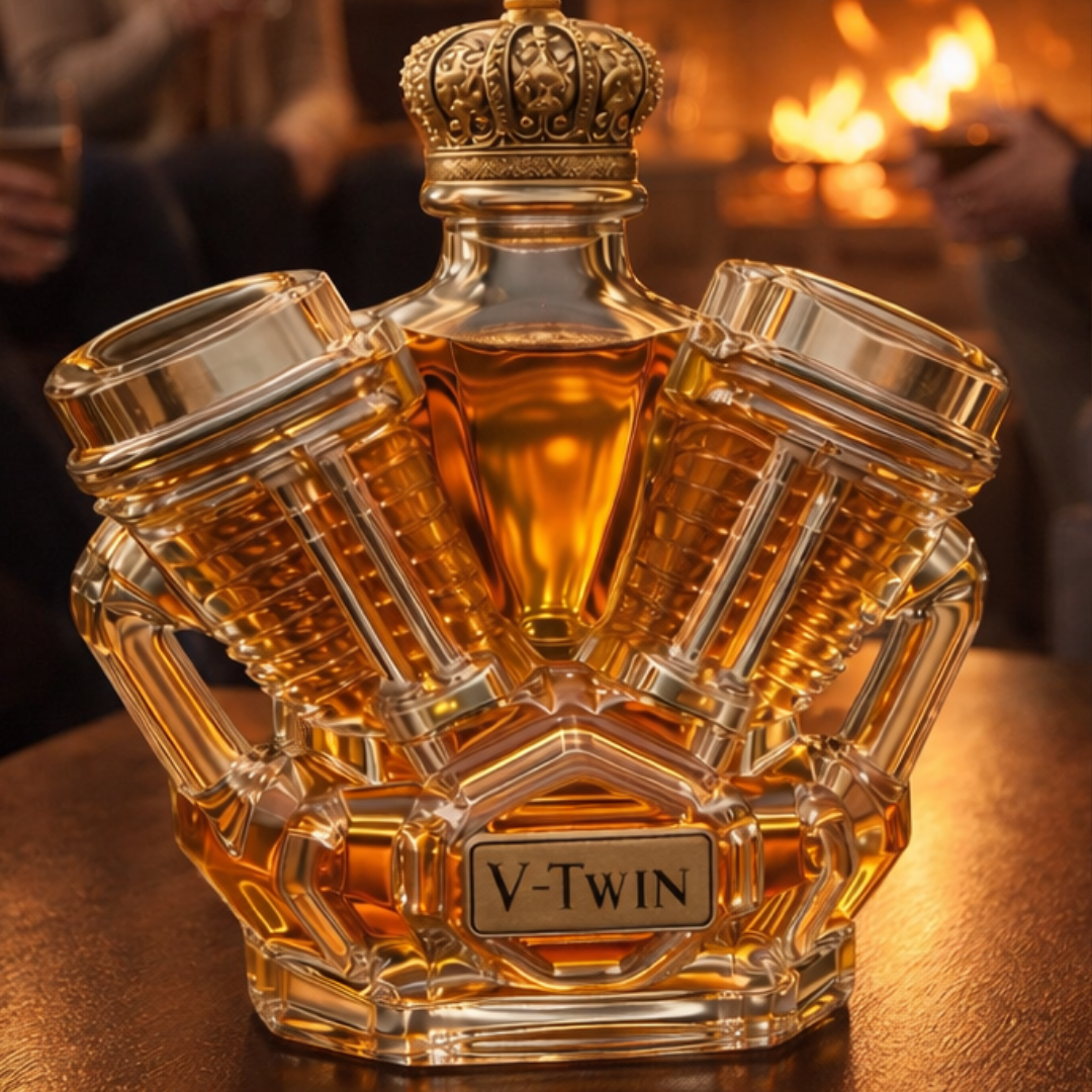 Frasco de Whisky - Edición V8