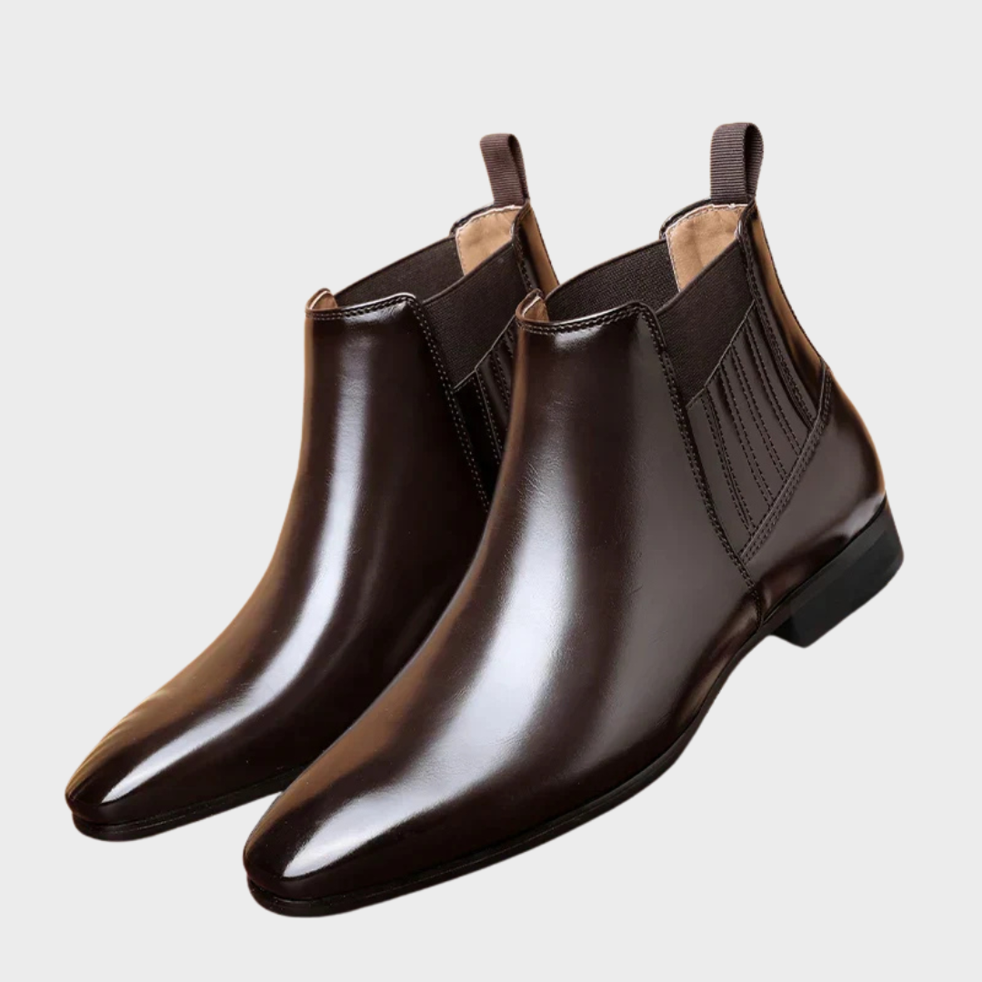 Peyton | Botines de Cuero Sintético
