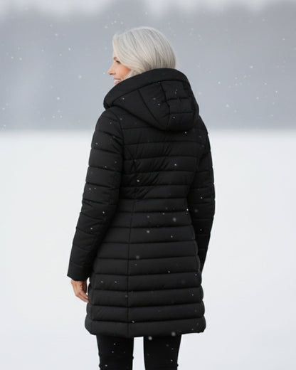 Clair | Reversible Puffer Jacket in Fleece