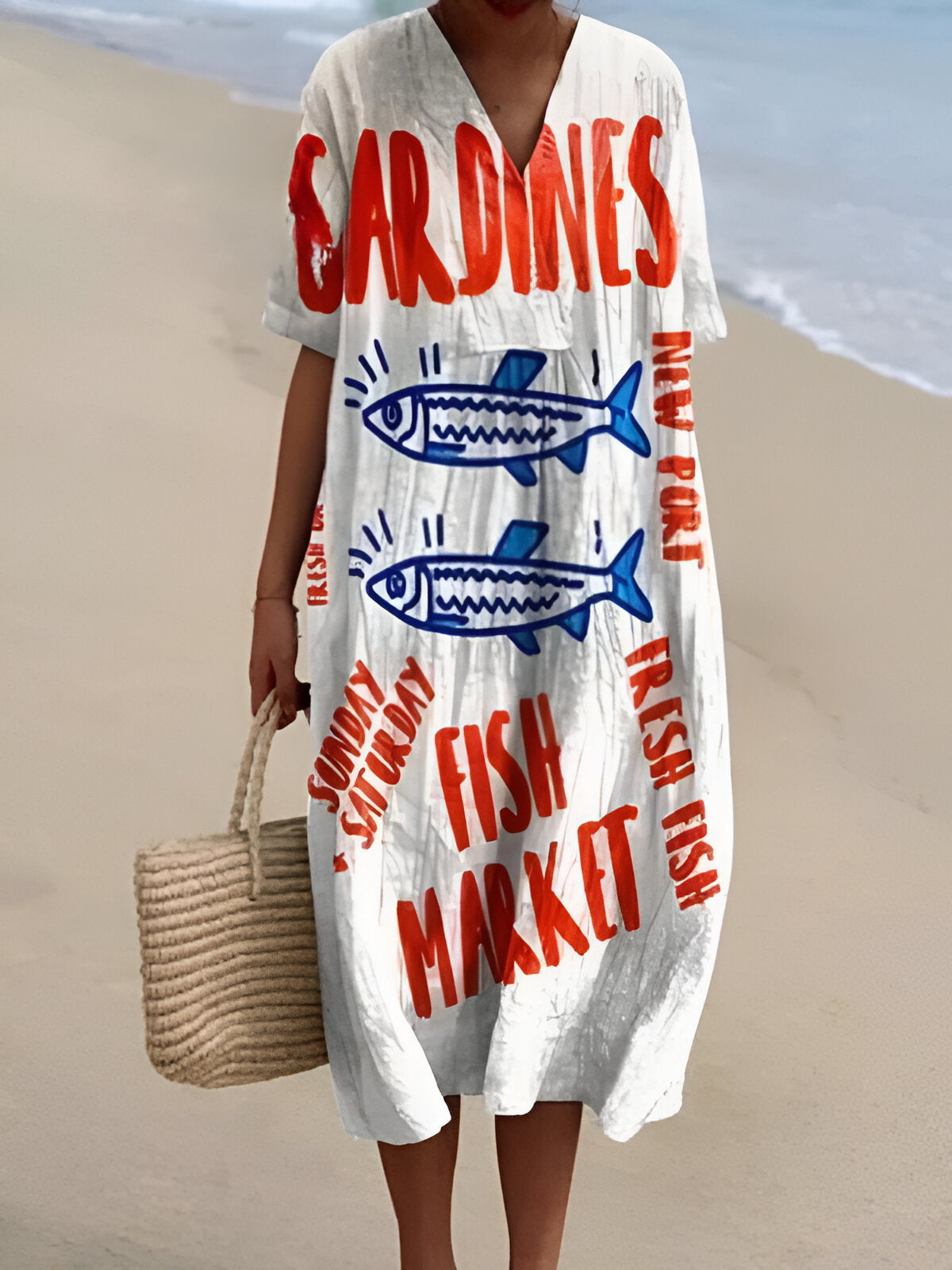 Vestido estampado brisa de verano
