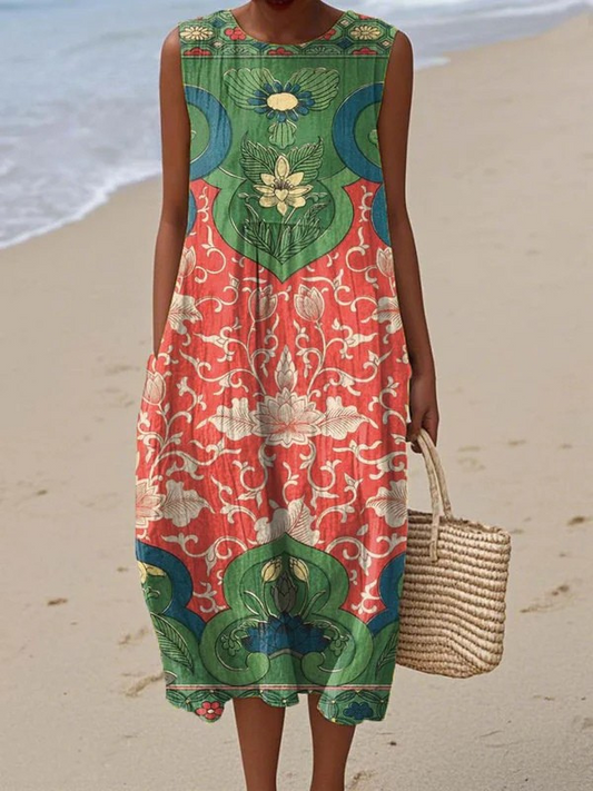 Vera | Vestido Midi Bohemio