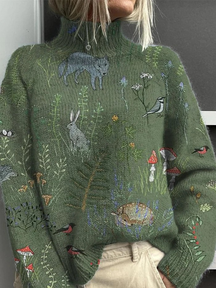 Els | Warm and Elegant Roll Neck Jumper