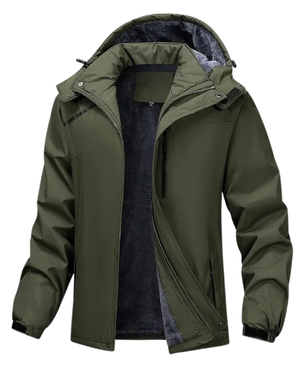 Elegant outdoor fleece jacket