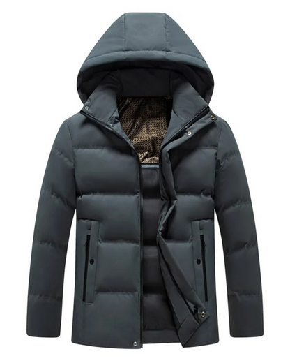 Elegante chaqueta de invierno impermeable