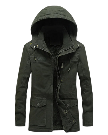 Chaqueta de invierno casual de algodón