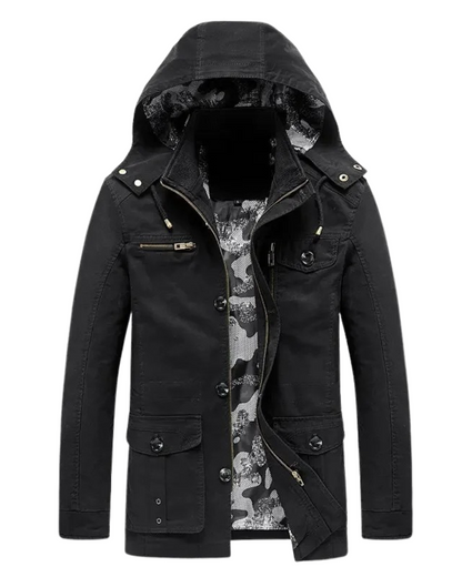 Elegant Multi-Pocket Jacket