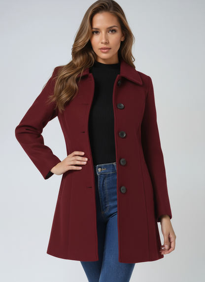 Emily | Flare Button Jacket