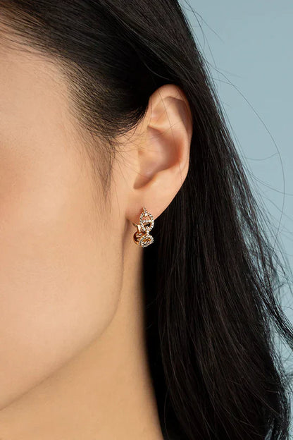 Pendientes Isla Marina | Oro