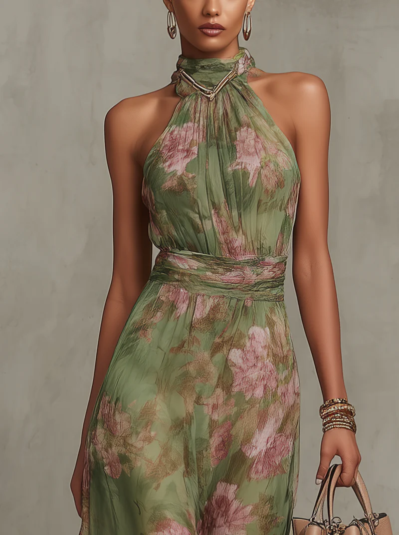 Livia | Vestido Maxi Floral