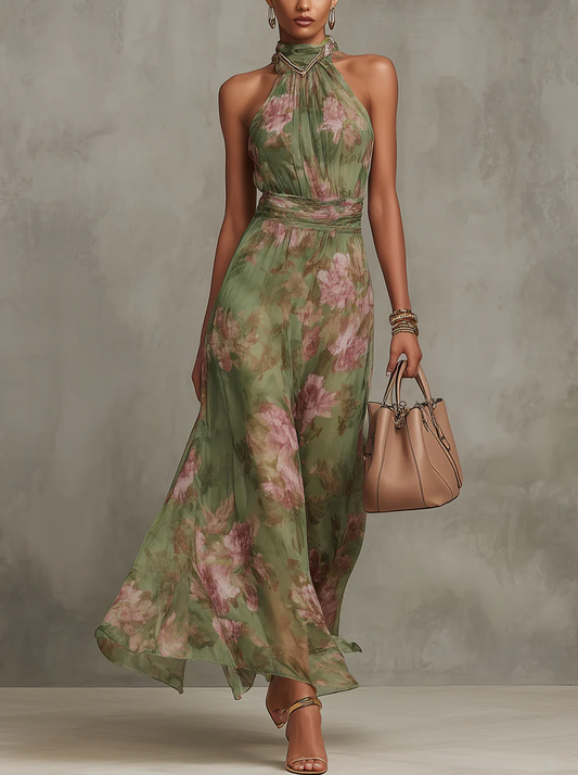 Livia | Vestido Maxi Floral