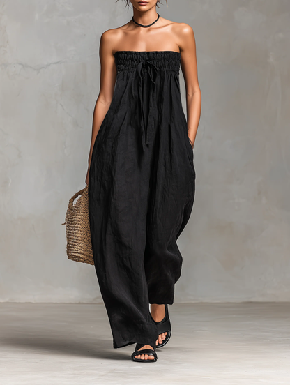 Nina™ | Elegante mono sin tirantes