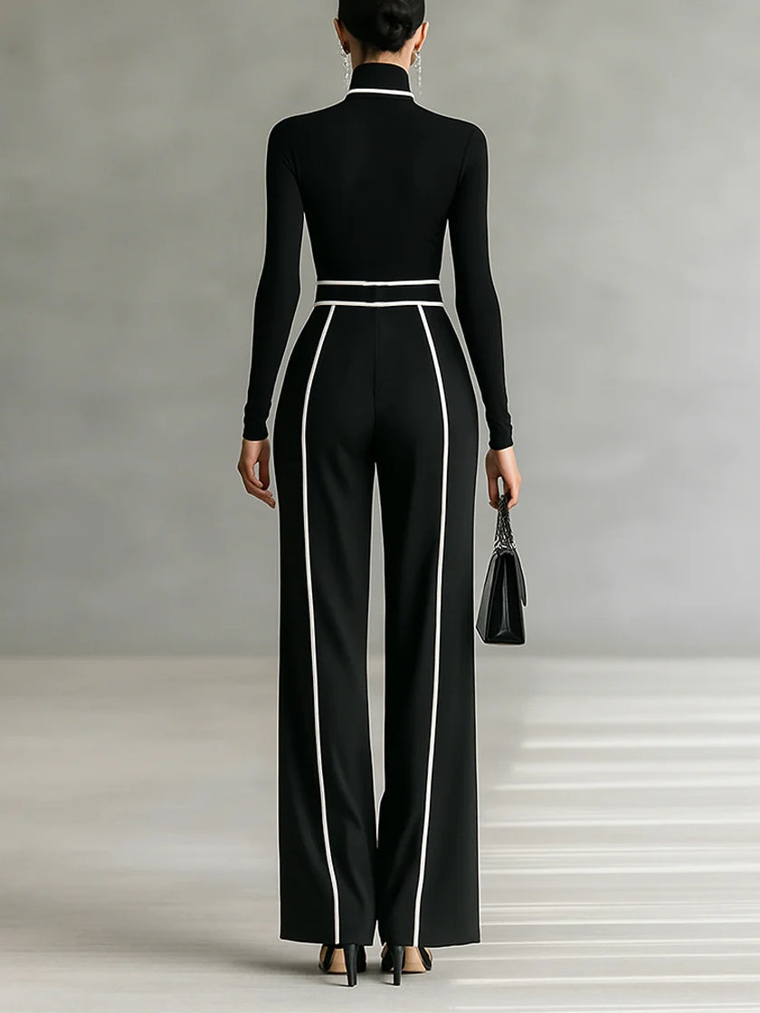 Vera™ | Elegante conjunto con detalles en contraste