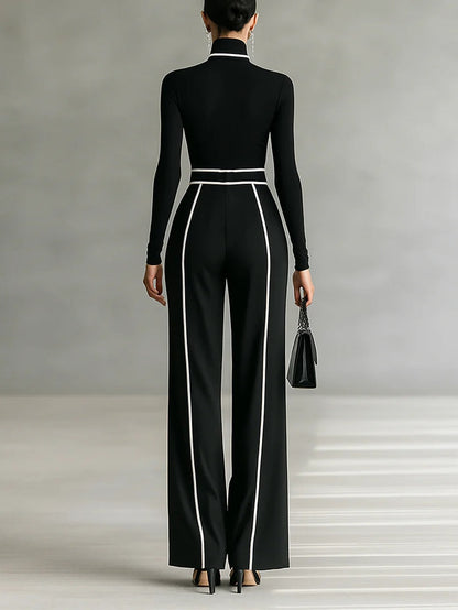 Vera™ | Elegante conjunto con detalles en contraste