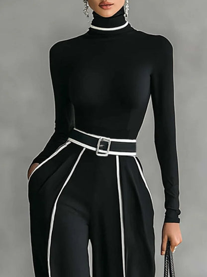 Vera™ | Elegante conjunto con detalles en contraste