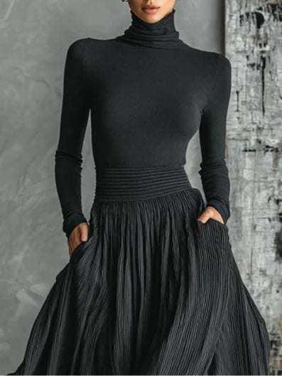 Eva™ | Elegante conjunto con falda plisada