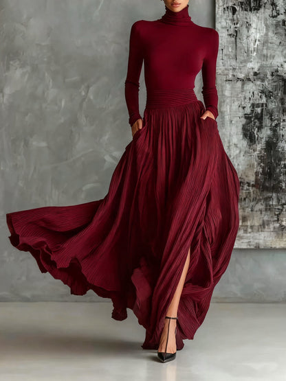 Eva™ | Elegante conjunto con falda plisada