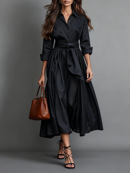 Marise™ | Elegante Maxi Vestido con Detalle de Lazo