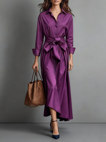 Marise™ | Elegante Maxi Vestido con Detalle de Lazo
