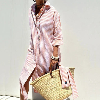 ARMELLE™ | Vestido de verano a rayas con estilo