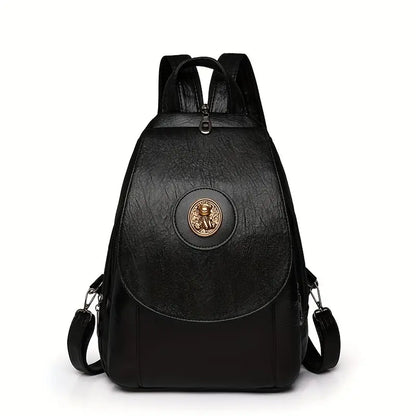 Mochila Vintage de Denim Ajustable Miras