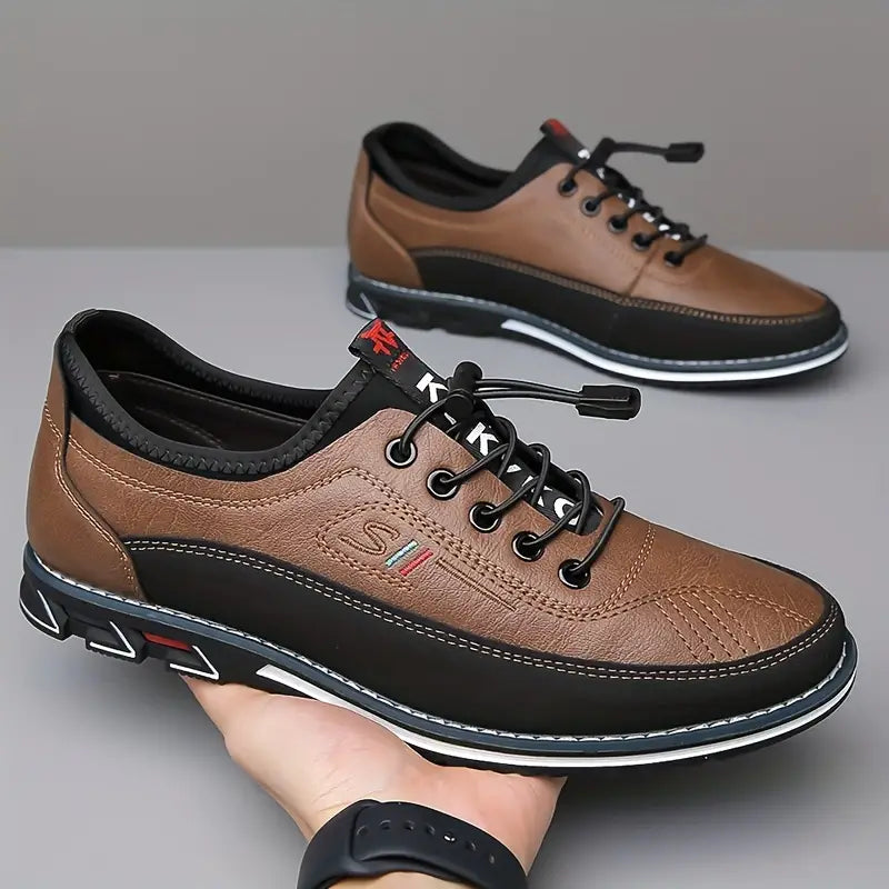 Mauro™ | Zapatillas Oxford de Cuero