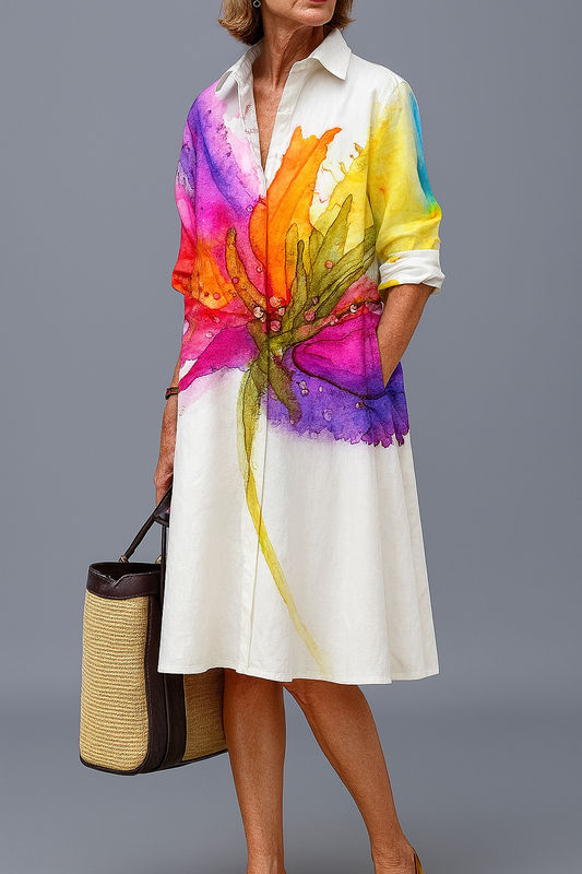 Vestido Midi cuidado y estiloso