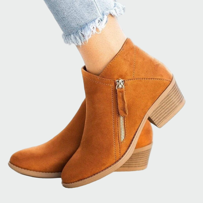 Anna | Premium Orthopedic Boots with Heel for Winter