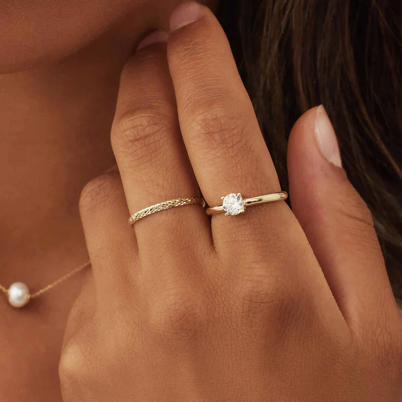 Anillo Ameline Trellis | Oro