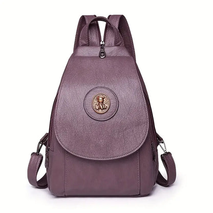 Mochila Vintage de Denim Ajustable Miras