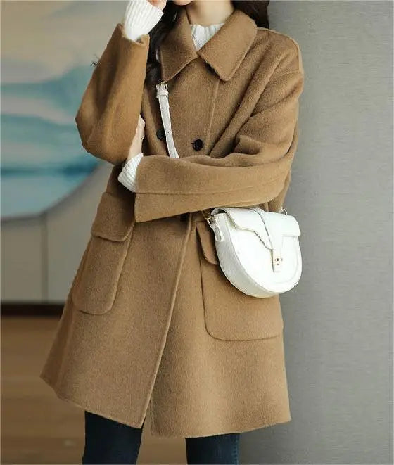 Elisa - Abrigo de invierno para mujeres de lana