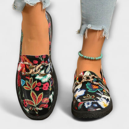 Orla™ | Mocasines Imprimé Floral