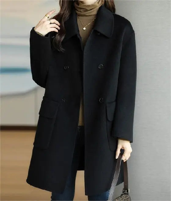 Elisa - Abrigo de invierno para mujeres de lana