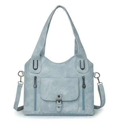 Amplia bolsa de hombro retro de Emilia