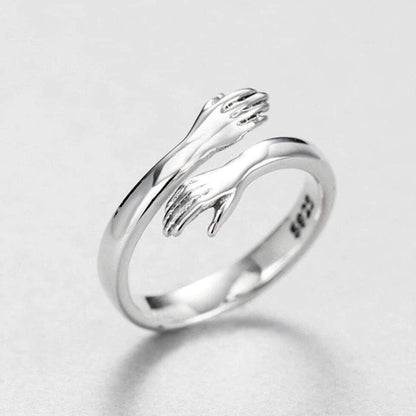 Anillo Ajustable Hug de Plata