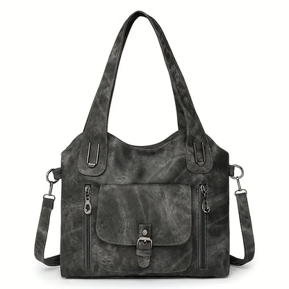 Amplia bolsa de hombro retro de Emilia