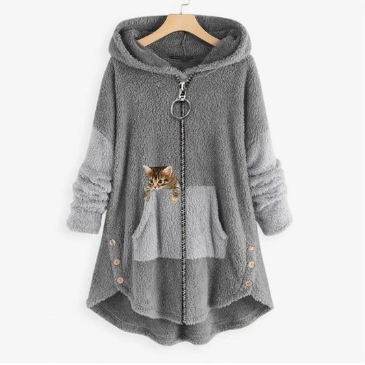 Vanda | Chaqueta cálida y suave, tan acogedora como un oso de peluche