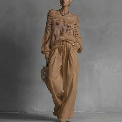 Claribel™ | Conjunto Elegante de Dos Piezas