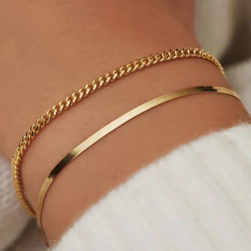 Pulsera Soleil Serpiente | Oro